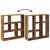 Bibliotecă/separator cameră lemn vechi 102x29x103,5 cm lemn GartenMobel Dekor