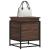 Cutie depozitare stejar maro 40x40x51,5 cm lemn prelucrat GartenMobel Dekor