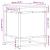Cutie depozitare stejar maro 40x40x51,5 cm lemn prelucrat GartenMobel Dekor