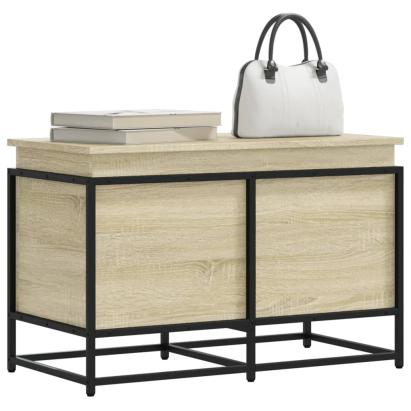 Cutie depozitare stejar sonoma 80x40x51,5 cm lemn prelucrat GartenMobel Dekor