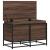 Cutie depozitare stejar maro 80x40x51,5 cm lemn prelucrat GartenMobel Dekor
