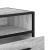 Dulap TV, gri sonoma, 80x34,5x40 cm, lemn prelucrat și metal GartenMobel Dekor