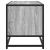 Dulap TV, gri sonoma, 80x34,5x40 cm, lemn prelucrat și metal GartenMobel Dekor