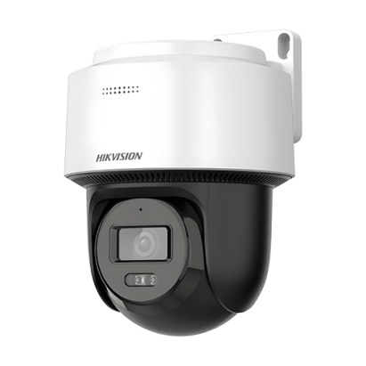 Camera supraveghere PT IP, 4MP, lentila 2.8mm, IR 30m, WL 30m, Audio, PoE, Smart Hybrid-Light, Auto-Tracking - Hikvision DS-2DE2C400MWG-E(2.8mm) SafetyGuard Surveillance