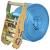 Chingi fixare cu clichet, 4 buc, albastru, 2 tone, 6 m x 38 mm GartenMobel Dekor