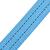 Chingi fixare cu clichet, 4 buc, albastru, 2 tone, 6 m x 38 mm GartenMobel Dekor