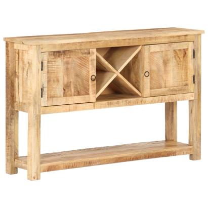 Dulap, 120 x 30 x 76 cm, lemn de mango nefinisat GartenMobel Dekor