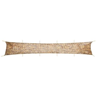 Plasă de camuflaj cu geantă de depozitare, nisipiu, 1038x137 cm GartenMobel Dekor