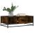 Măsuță de cafea stejar fumuriu 100x57x35cm lemn prelucrat/metal GartenMobel Dekor