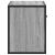 Dulap TV, gri sonoma, 60x31x39,5 cm, lemn prelucrat și metal GartenMobel Dekor