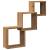 Rafturi cub perete stejar artizanal 68x15x68 cm, lemn prelucrat GartenMobel Dekor