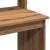 Birou cu rafturi stejar artizanal 102x45x148 cm, lemn prelucrat GartenMobel Dekor