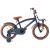 Bicicleta 16 inch, cool boy, cadru otel 26 cm, frana v-brake, suport frontal, 2 roti ajutatoare, far, bleumarin MultiMark GlobalProd