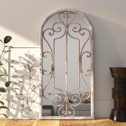 Oglindă,nisip, 100x45 cm,fier, pentru utilizare în interior GartenMobel Dekor