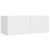 Set dulap TV, 5 piese, alb, lemn prelucrat GartenMobel Dekor
