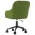 Scaun de birou pivotant, verde deschis, catifea GartenMobel Dekor