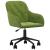 Scaun de birou pivotant, verde deschis, catifea GartenMobel Dekor