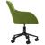 Scaun de birou pivotant, verde deschis, catifea GartenMobel Dekor