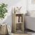 Bibliotecă 2 rafturi stejar sonoma 40x30x76,5 cm lemn prelucrat GartenMobel Dekor