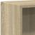 Bibliotecă 2 rafturi stejar sonoma 40x30x76,5 cm lemn prelucrat GartenMobel Dekor
