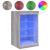 Servantă cu lumini LED, gri sonoma, 41x37x67 cm GartenMobel Dekor