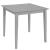 Set mobilier de bucătărie, 3 piese, gri, MDF GartenMobel Dekor