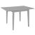 Set mobilier de bucătărie, 3 piese, gri, MDF GartenMobel Dekor