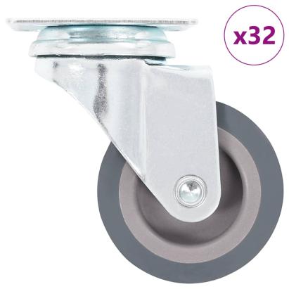 Roți pivotante, 32 buc., 50 mm GartenMobel Dekor