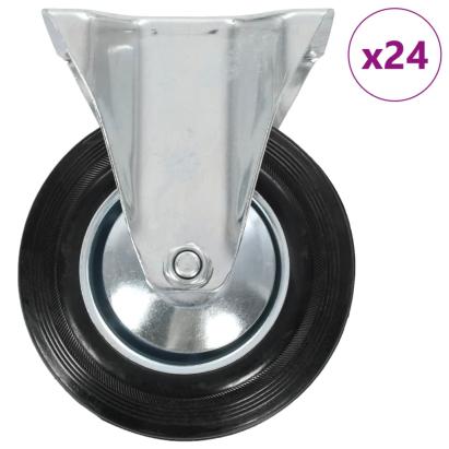 Roți fixe, 24 buc., 160 mm GartenMobel Dekor