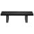 Set mobilier de baie, 2 piese, negru, ceramică GartenMobel Dekor