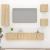 Set dulap TV, 5 piese, stejar sonoma, lemn prelucrat GartenMobel Dekor