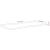Blat de birou 110x50x2,5 cm dreptunghiular lemn masiv de acacia GartenMobel Dekor