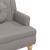 Banchetă cu perne, gri taupe, 113x64,5x75,5 cm, textil GartenMobel Dekor