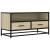 Dulap TV, stejar sonoma, 80x34,5x40 cm, lemn prelucrat și metal GartenMobel Dekor