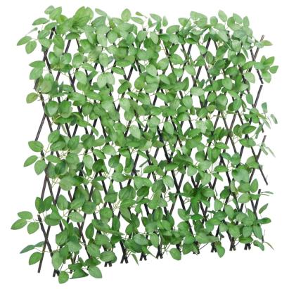  Spalier cu iederă artificială, extensibil, verde, 180x65 cm GartenMobel Dekor