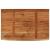 Raft perete 50x30x2,5 cm dreptunghiular lemn acacia margine vie GartenMobel Dekor