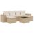Set canapele de grădină, 7 piese, cu perne, bej, poliratan GartenMobel Dekor