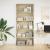 Bibliotecă, stejar sonoma, 80x30x189 cm, lemn prelucrat GartenMobel Dekor