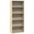 Bibliotecă, stejar sonoma, 80x30x189 cm, lemn prelucrat GartenMobel Dekor