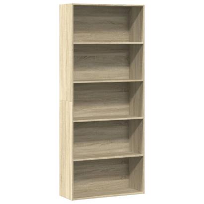 Bibliotecă, stejar sonoma, 80x30x189 cm, lemn prelucrat GartenMobel Dekor