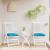 Perne de scaun 2 buc. albastru deschis 50x50x7 cm textil oxford GartenMobel Dekor