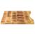 Blat birou cu decupaj curbat 110x50x2,5cm lemn masiv mango brut GartenMobel Dekor