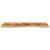 Blat birou cu decupaj curbat 120x50x2,5cm lemn masiv mango brut GartenMobel Dekor
