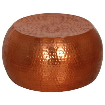 Măsuță de cafea, alamă, Ø55x28 cm, aluminiu GartenMobel Dekor