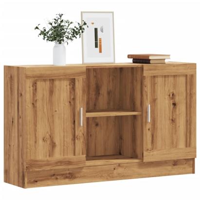 Servantă, stejar artizanal, 120x30,5x70 cm, lemn prelucrat GartenMobel Dekor