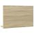 Dulap baie cu oglindă stejar sonoma 60x11x37 cm lemn prelucrat GartenMobel Dekor