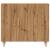 Dulap, stejar artizanal, 90x34x80 cm, lemn prelucrat GartenMobel Dekor