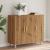 Dulap, stejar artizanal, 90x34x80 cm, lemn prelucrat GartenMobel Dekor