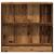 Bibliotecă, lemn vechi, 80x24x76 cm, lemn prelucrat GartenMobel Dekor
