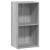 Bibliotecă, gri sonoma, 40x30x77 cm, lemn prelucrat GartenMobel Dekor